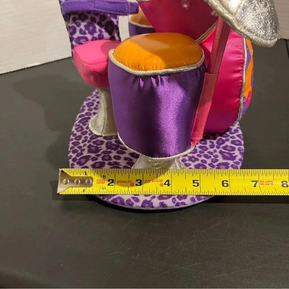 Groovy Girls by Manhattan Toy DRUM SET with Waist strap, plush 2001 - Picture 11 of 11
